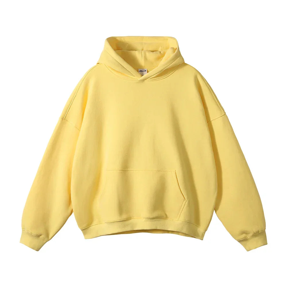 Hoodie Unisex in lockerer Passform mit Känguru-Tasche | J&B - 11 - Jasminaboutique.com