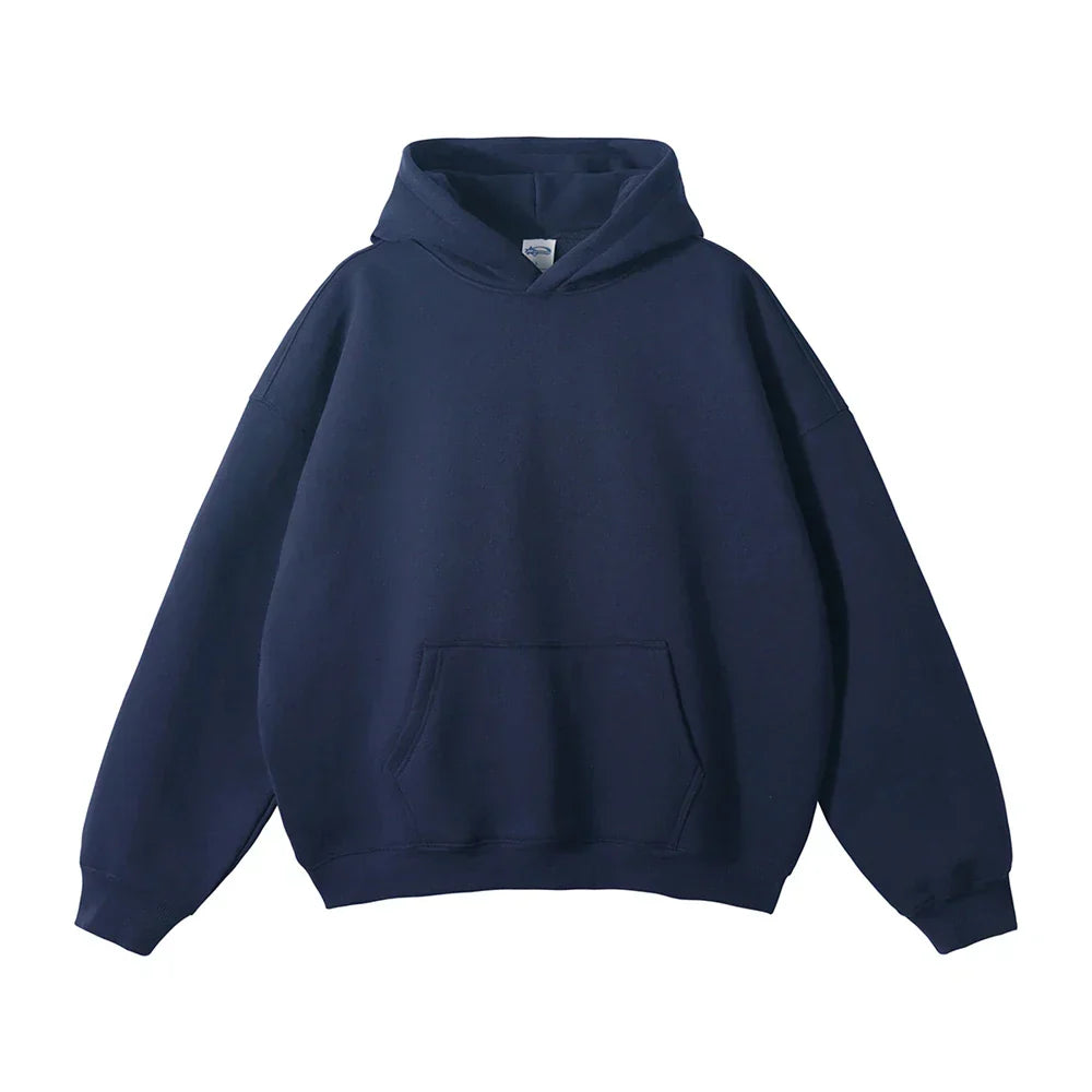 Hoodie Unisex in lockerer Passform mit Känguru-Tasche | J&B - 14 - Jasminaboutique.com