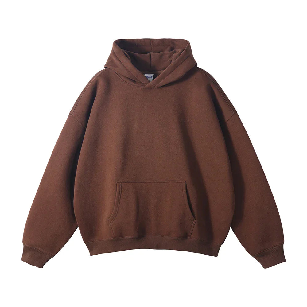 Hoodie Unisex in lockerer Passform mit Känguru-Tasche | J&B - 16 - Jasminaboutique.com