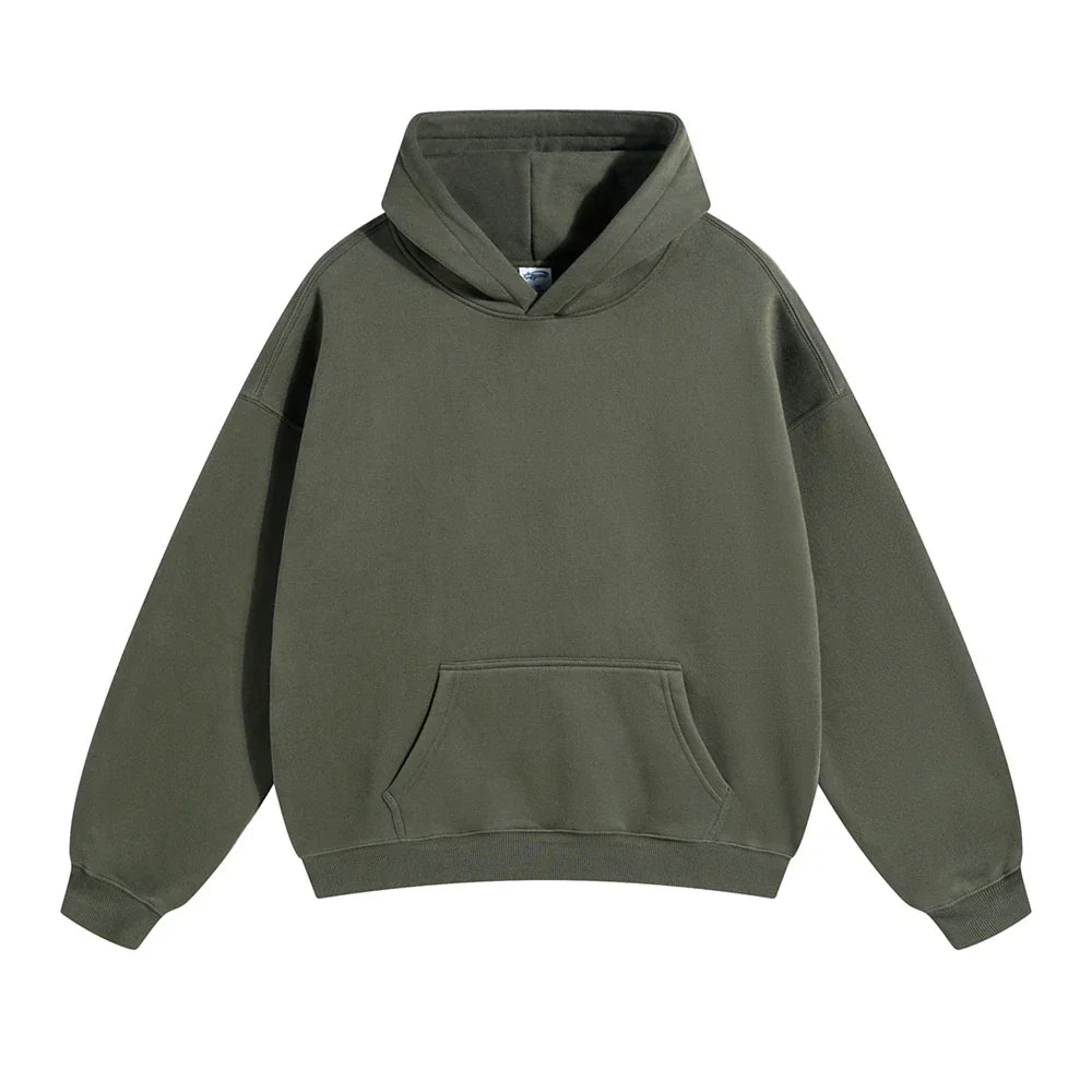 Hoodie Unisex in lockerer Passform mit Känguru-Tasche | J&B - 20 - Jasminaboutique.com