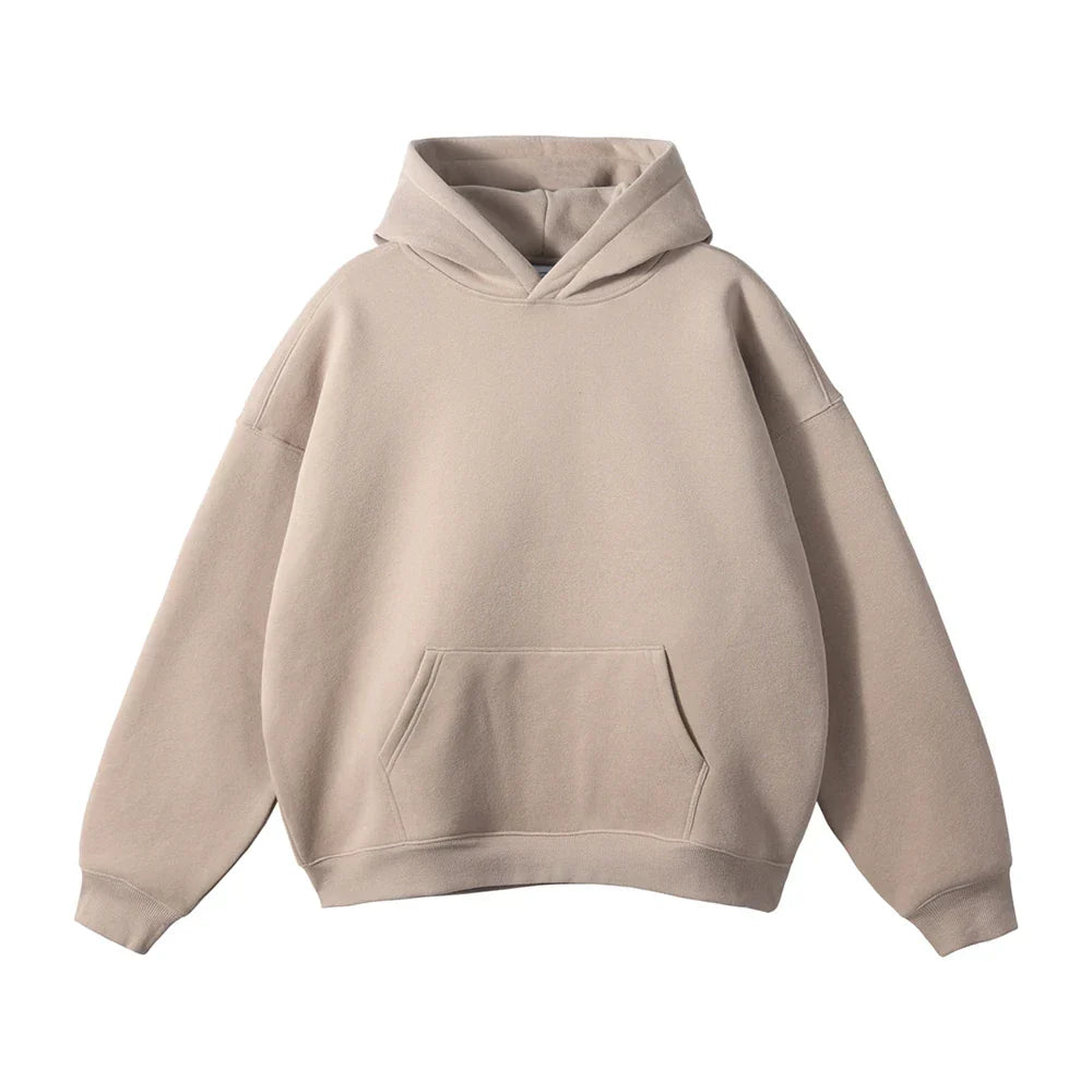 Hoodie Unisex in lockerer Passform mit Känguru-Tasche | J&B - 21 - Jasminaboutique.com