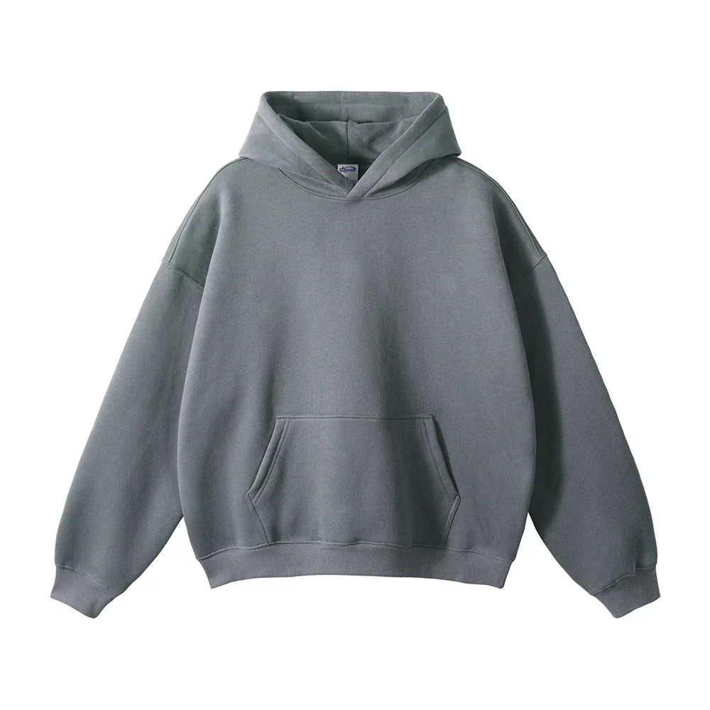 Hoodie Unisex in lockerer Passform mit Känguru-Tasche | J&B - 25 - Jasminaboutique.com