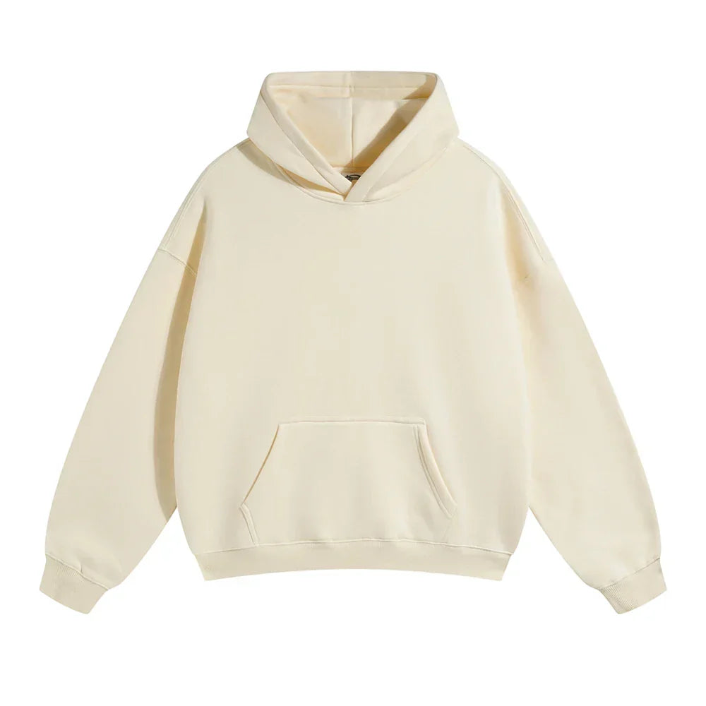 Hoodie Unisex in lockerer Passform mit Känguru-Tasche | J&B - 26 - Jasminaboutique.com