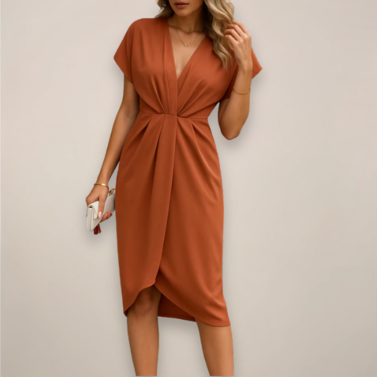 Sophie – Women Elegant Midi Dress - Image 3