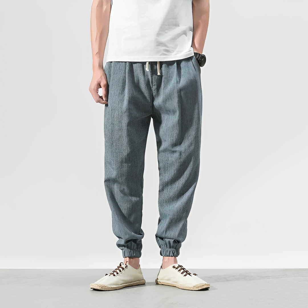 Liam – Men Casual Relaxed Fit Pants - Image 2