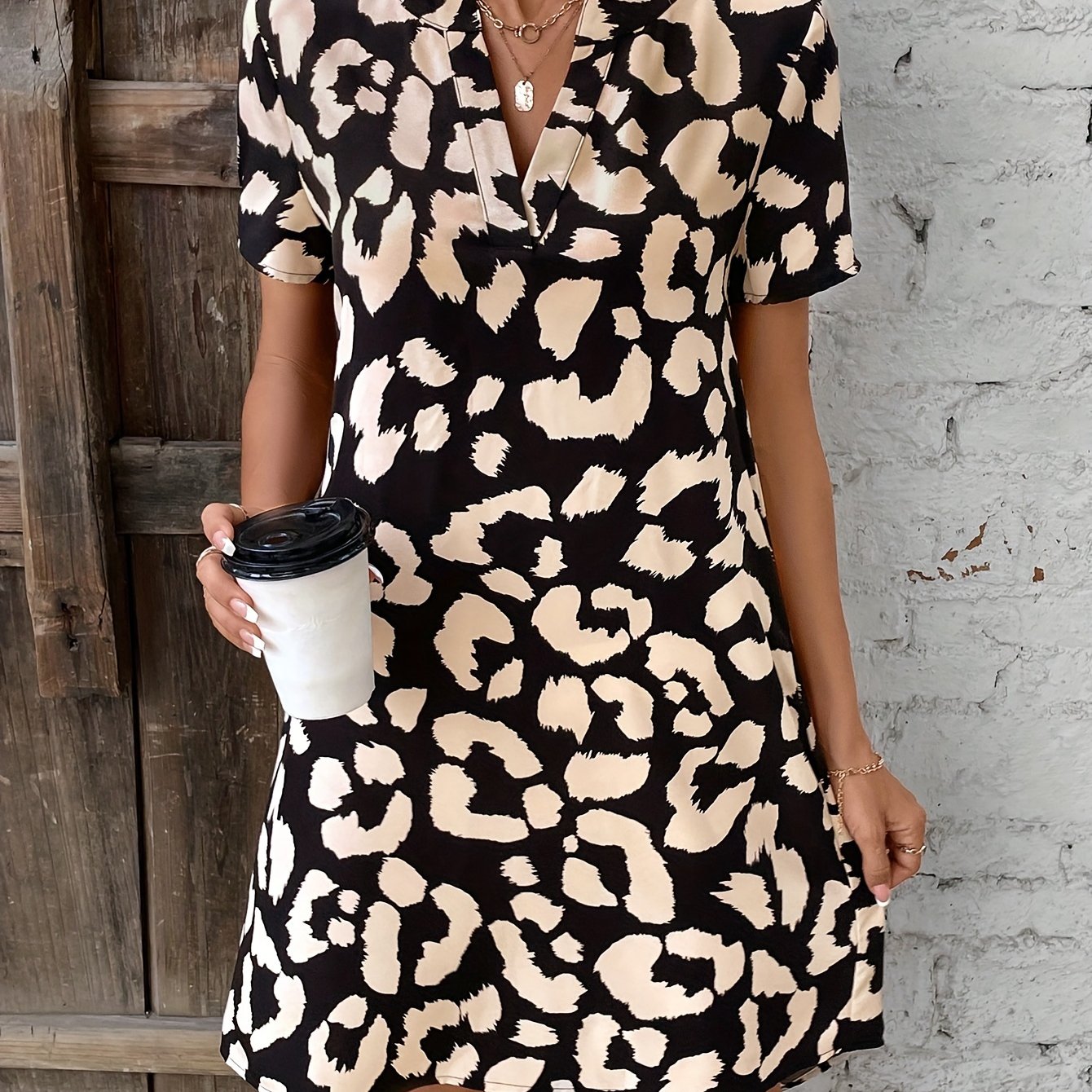 Ella – Women Casual Leopard Print Dress - Image 13