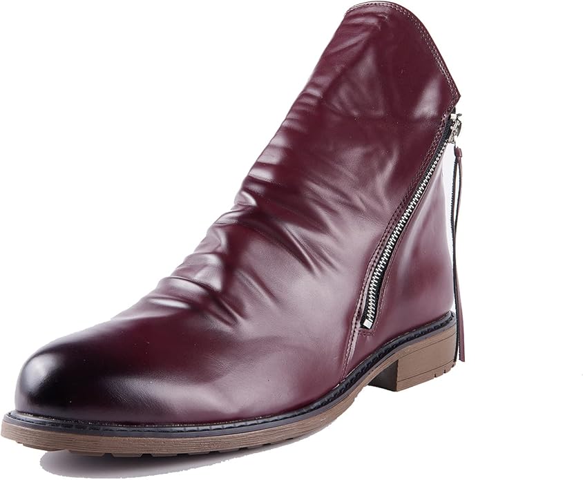 Herren Stiefeletten mit Reißverschluss und weichem Fall | J&B - 4 - Jasminaboutique.com