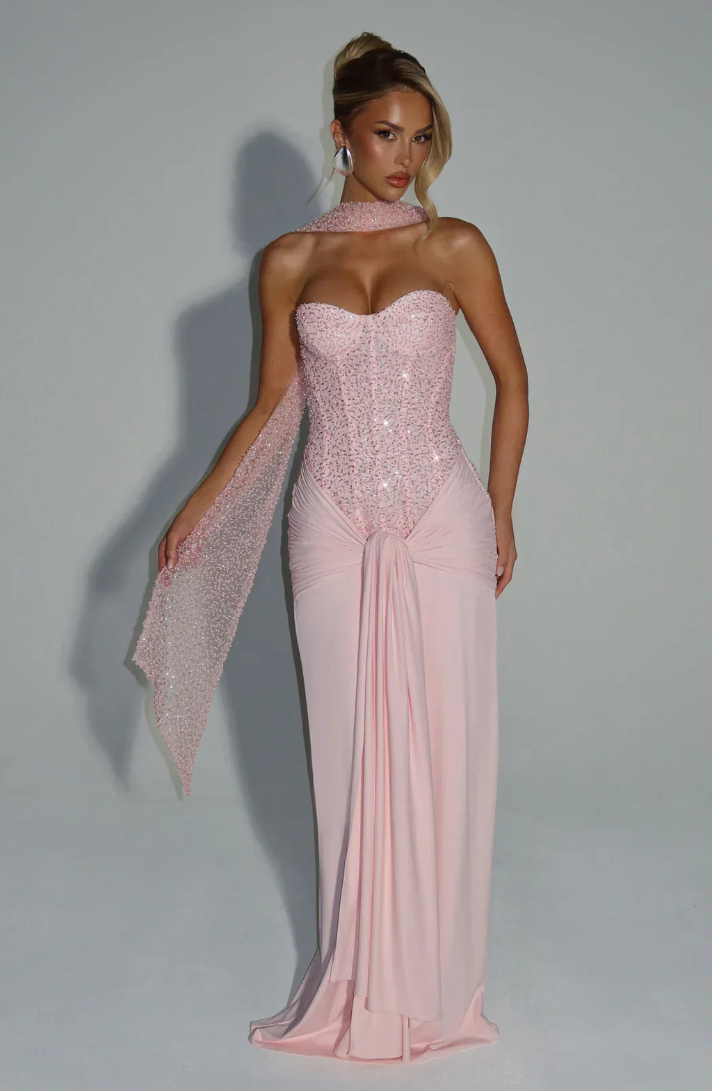 Nele – Elegant Strapless Gown - Image 8