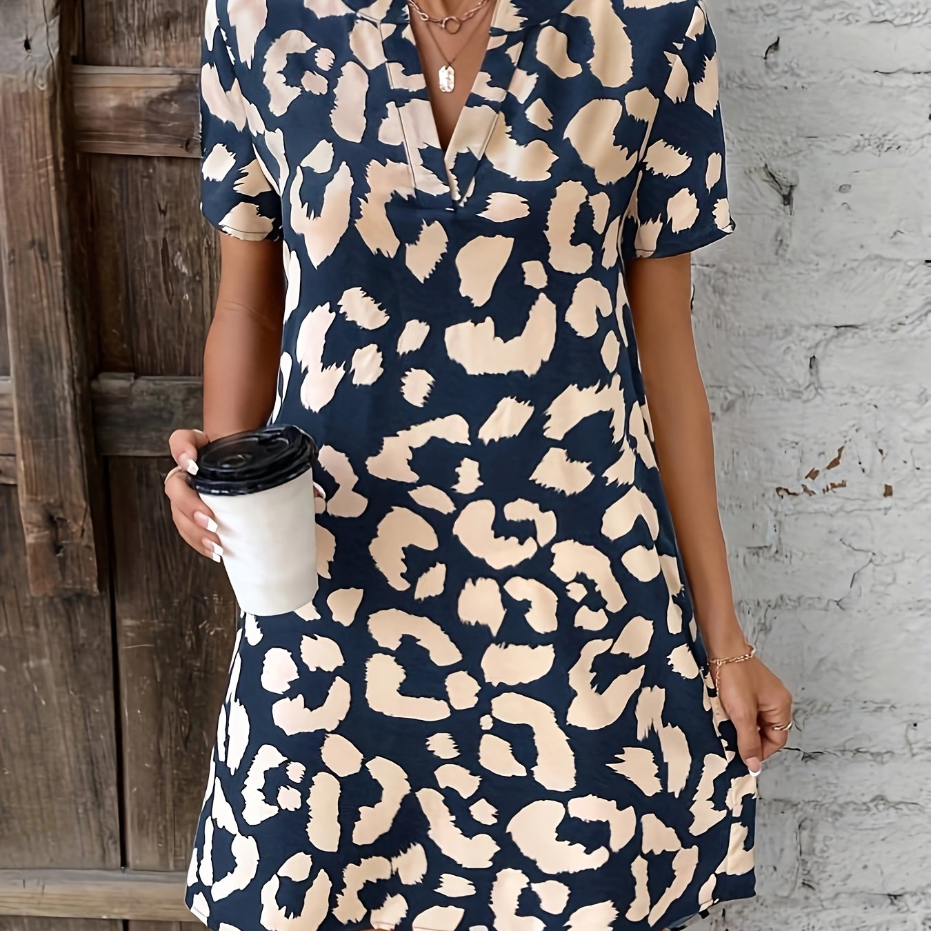 Ella – Women Casual Leopard Print Dress - Image 12