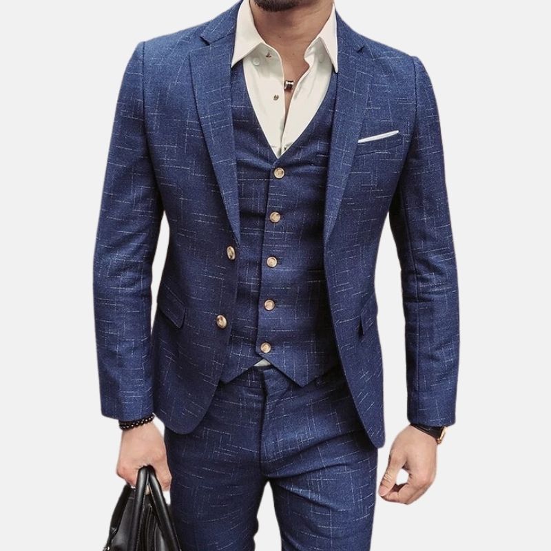 Viktor – Tailored Three-Piece Suit - Image 1
