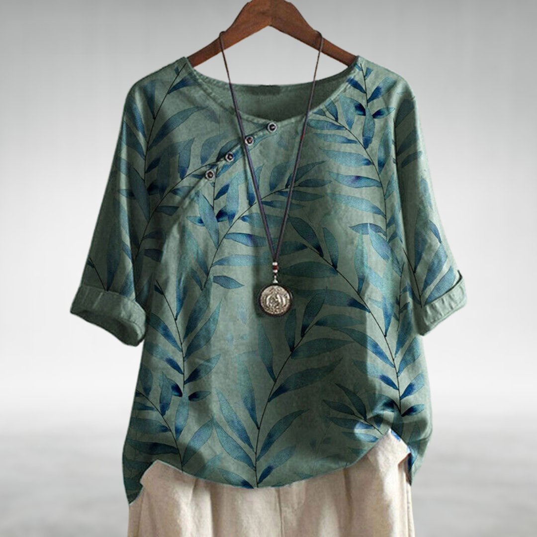 Sophie – Women Button Detail Blouse - Image 4