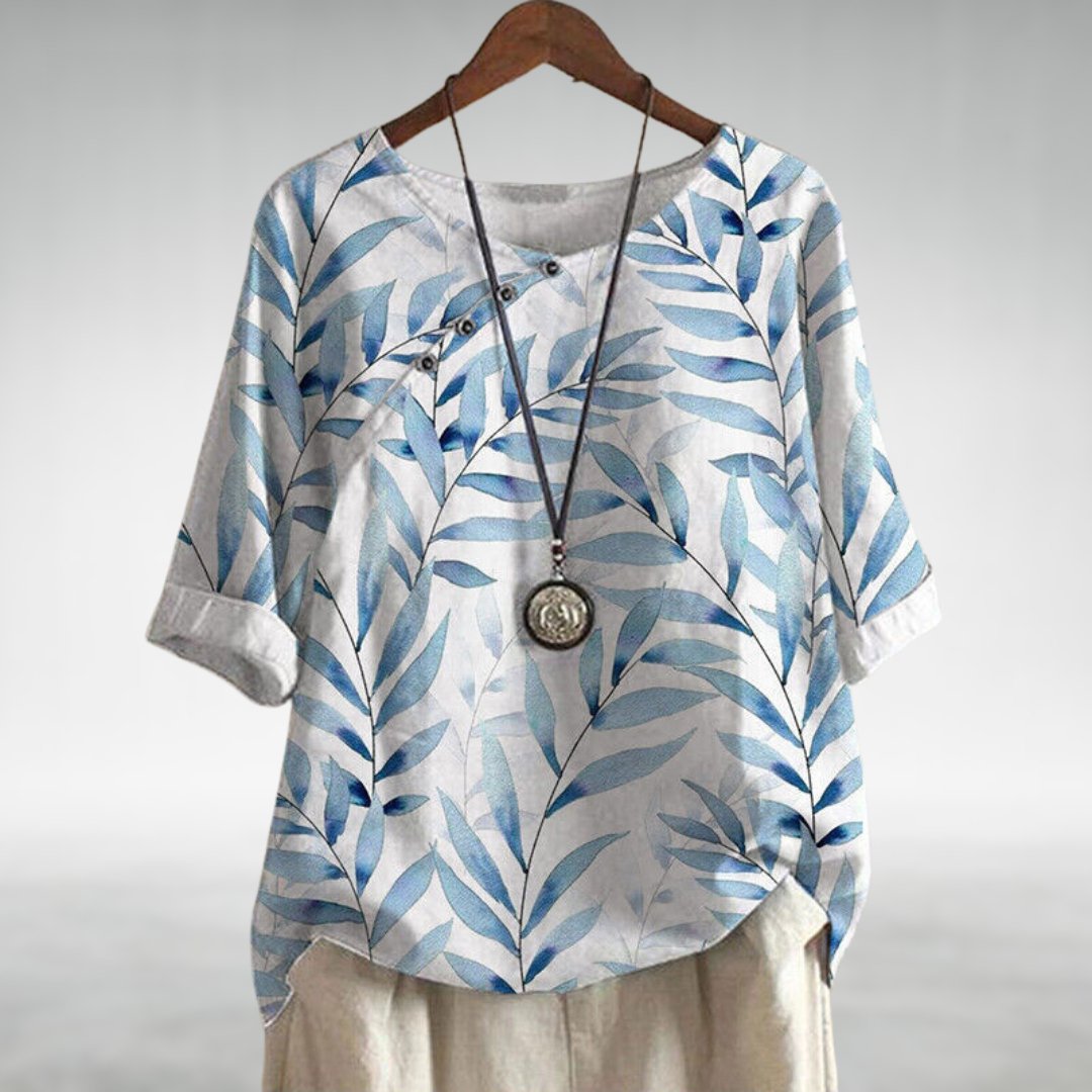 Sophie – Women Button Detail Blouse - Image 3