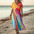 Stefanie – Maxikleid im lässigen Bohemian-Stil