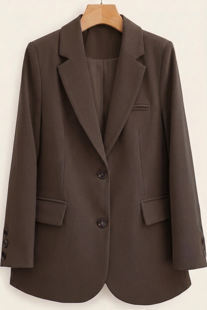 Blazer Damen mit Zweiknopfverschluss und Pattentaschen | J&B - 1 - Jasminaboutique.com