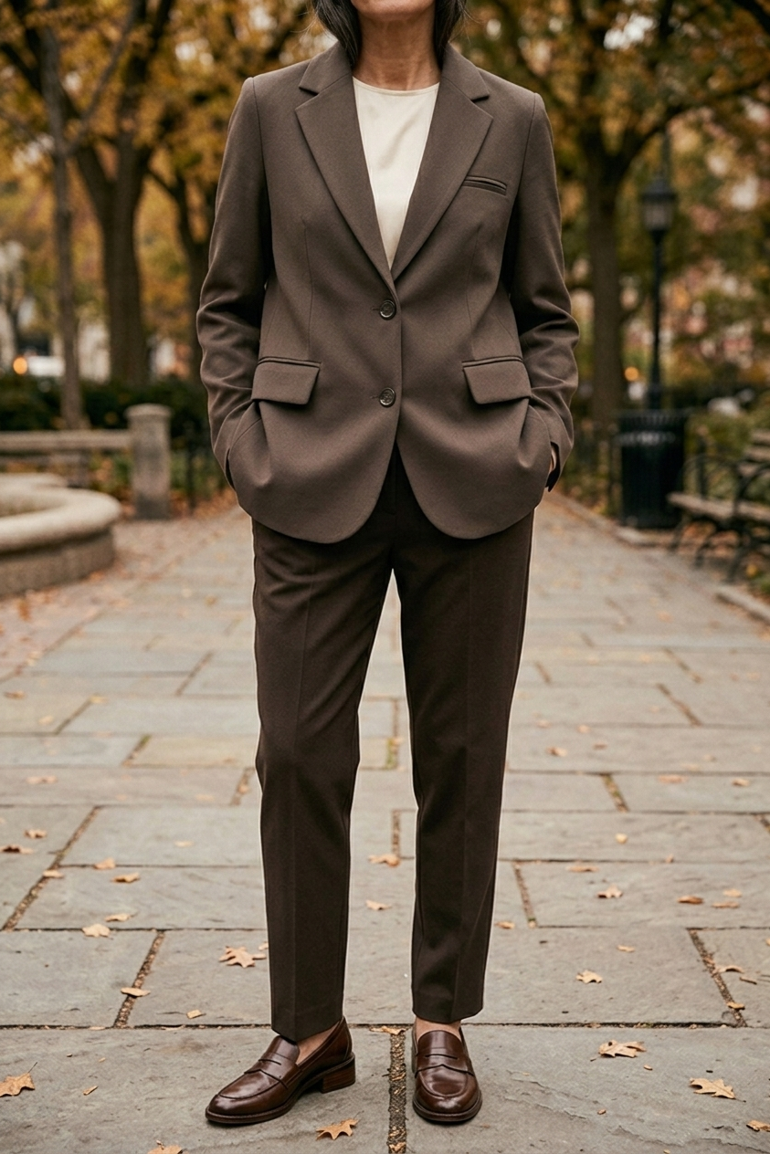 Blazer Damen mit Zweiknopfverschluss und Pattentaschen | J&B - 3 - Jasminaboutique.com