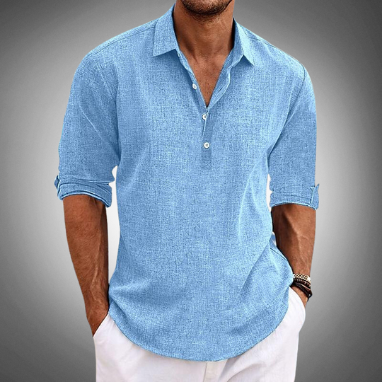 Karl – Long Sleeve Button-Down Shirt - Image 9