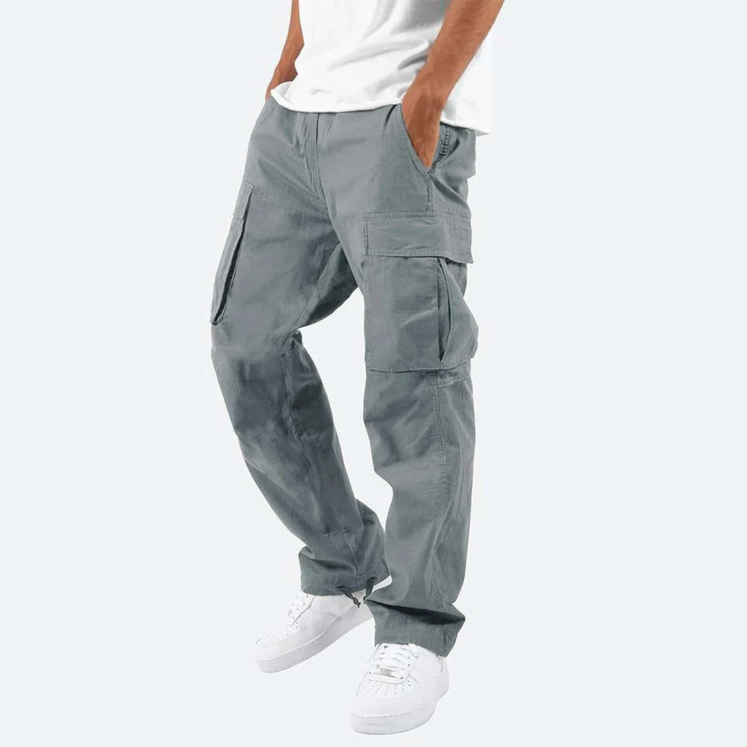 Cargo Pants Women's Relaxed Fit with Elastic Waist - Image 8