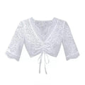 Bluse Damen mit Rüschendetails und tailliertem Schnitt | J&B