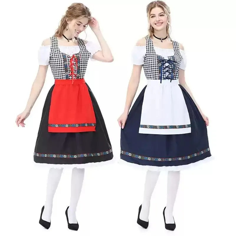 Dirndl Damen mit Schürze und Bluse | J&B