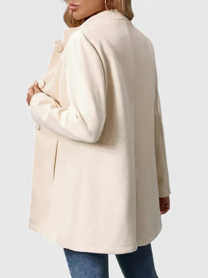 Damen Jacke mit Knopfleiste und Taschen in tailliertem Schnitt | J&B