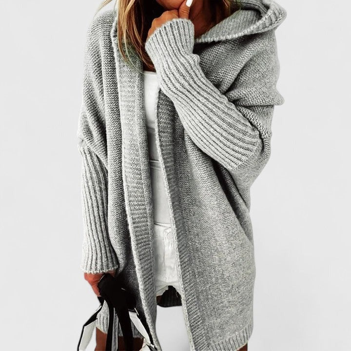 Damen-Jacke mit Kapuze und Oversize-Passform | J&B