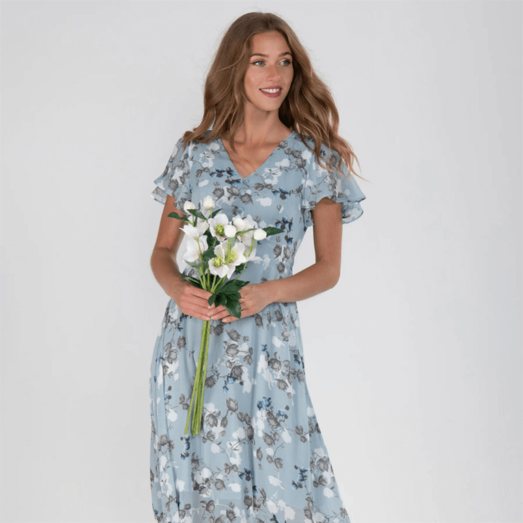 Sophia – Women Maxi Floral Dress - Image 6