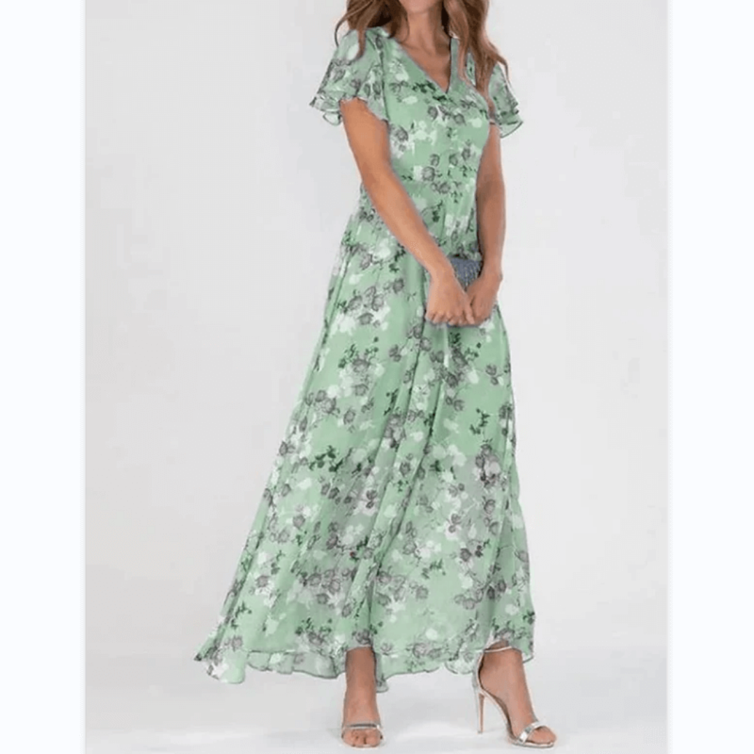 Sophia – Women Maxi Floral Dress - Image 2