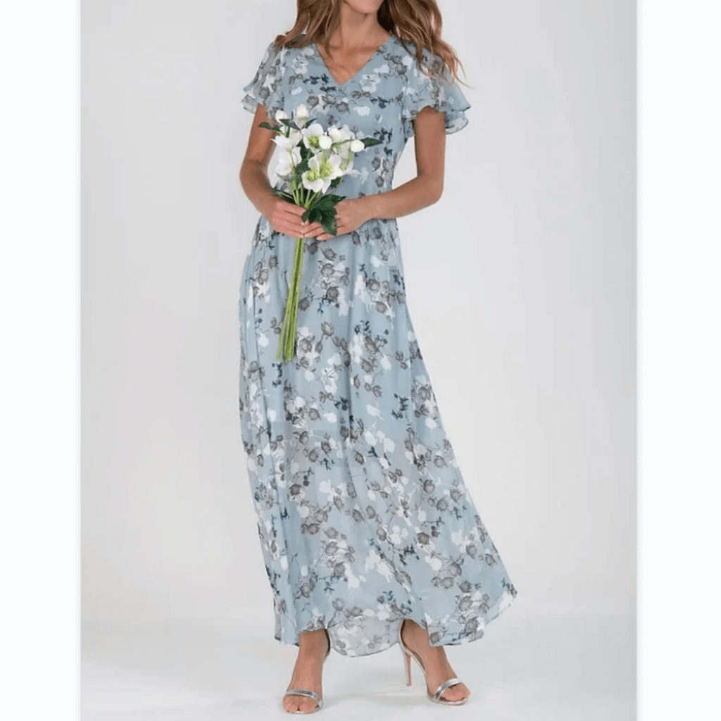 Sophia – Women Maxi Floral Dress - Image 5
