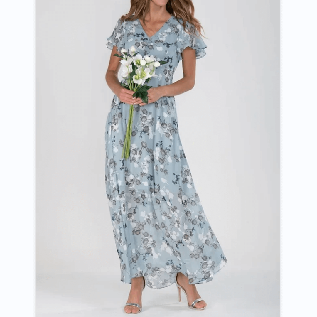 Sophia – Women Maxi Floral Dress - Image 5