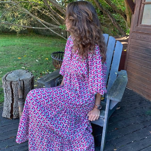 Lily – Women Floral Print Maxi Dress - Image 6