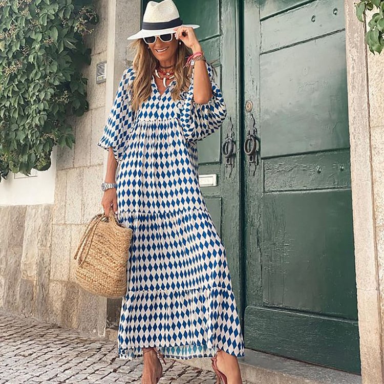 Lily – Women Floral Print Maxi Dress - Image 7