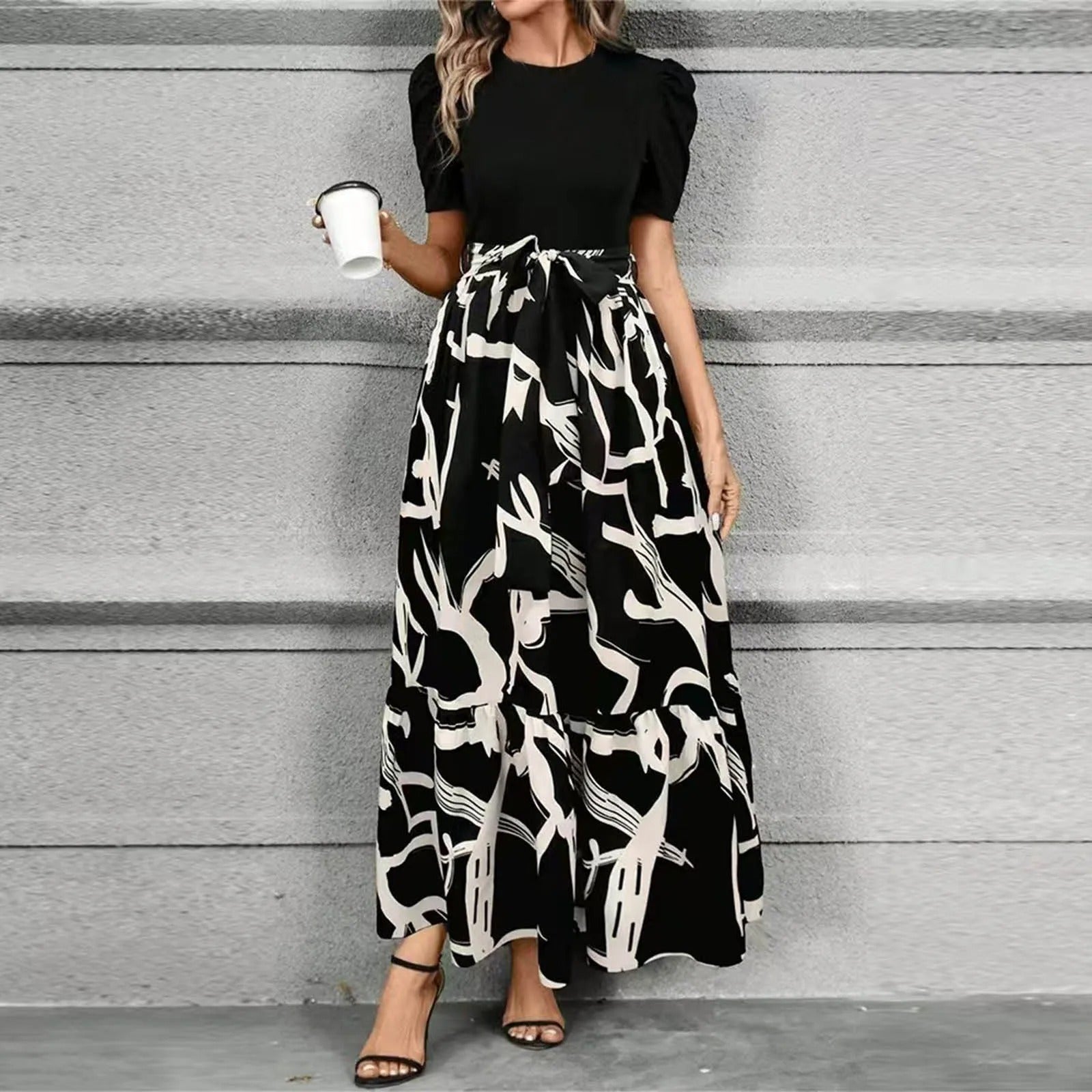 Lila – Women Floral Print Maxi Dress - Image 5