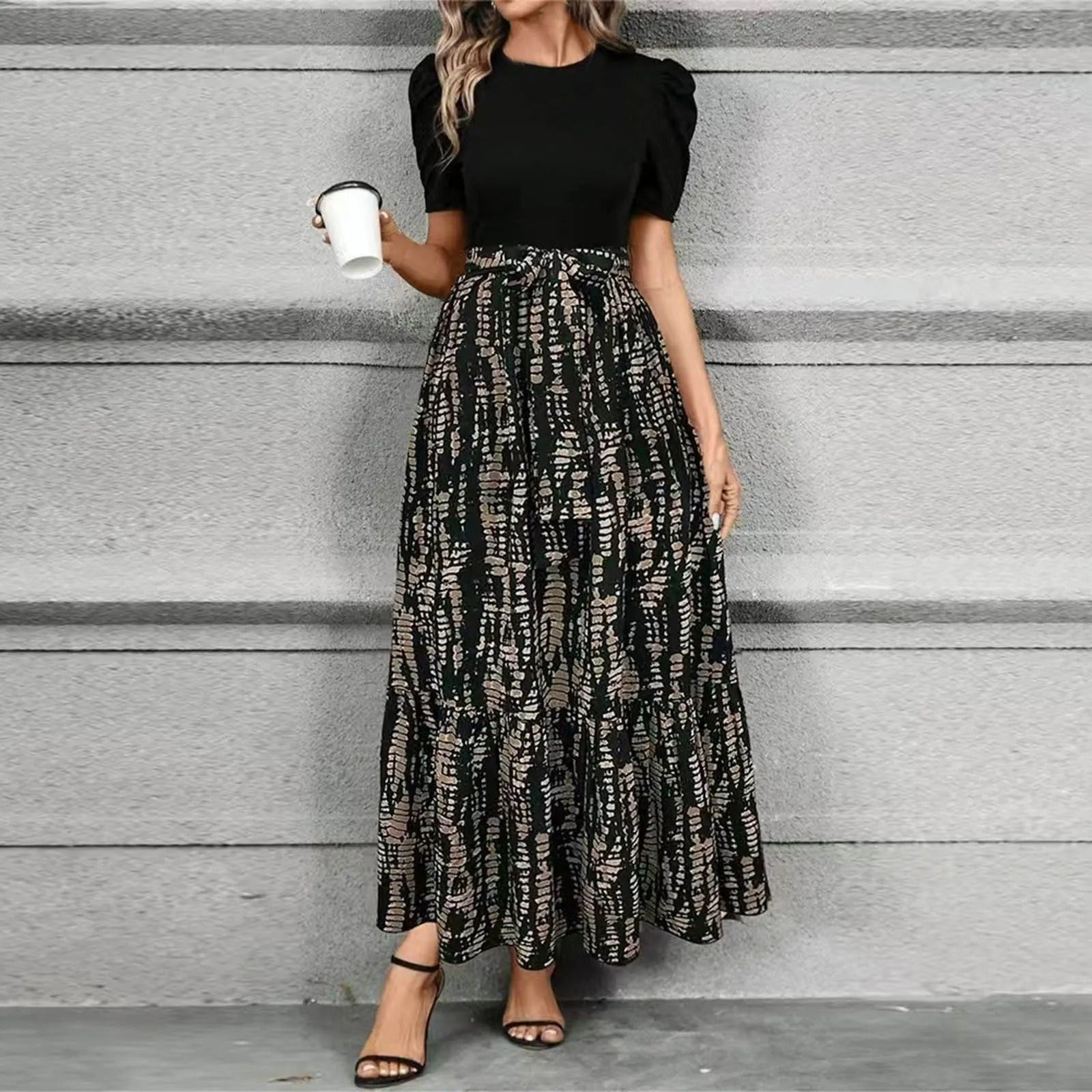 Lila – Women Floral Print Maxi Dress - Image 4